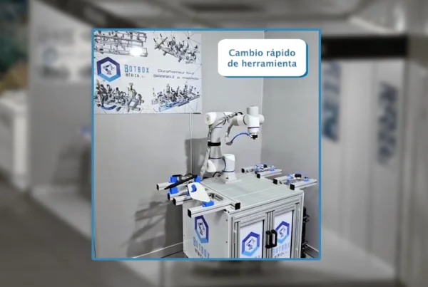 Cambio automático de garras en robots: la solución de Botbox Ibérica para ganar eficiencia en tus líneas de producción